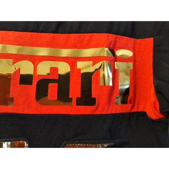 Sicosis T Rari Mens Medium T Shirt Raised Gold 21 Black Red Fast Shipping USA - Picture 8 of 16